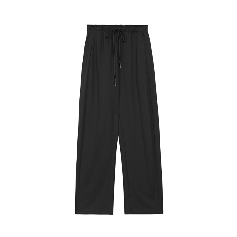 圣迪奥女装舒适户外春秋宽松垂感时尚百搭女士烟管裤S231Z0801