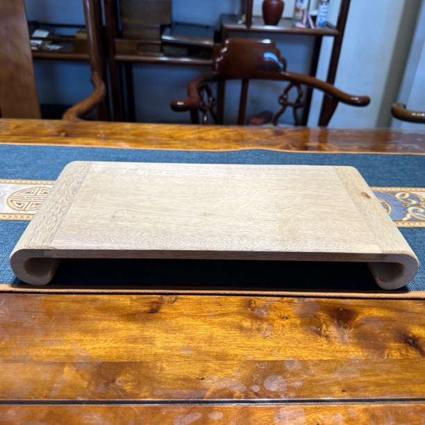 四川小叶桢楠卷几，适用于摆件底座，石头底座，兰花金蛋子盆景底桌。