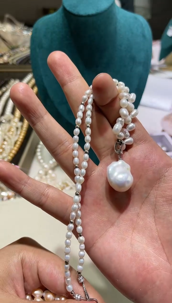 【闪购商品】淡水珍珠耳钉未镶嵌珍珠