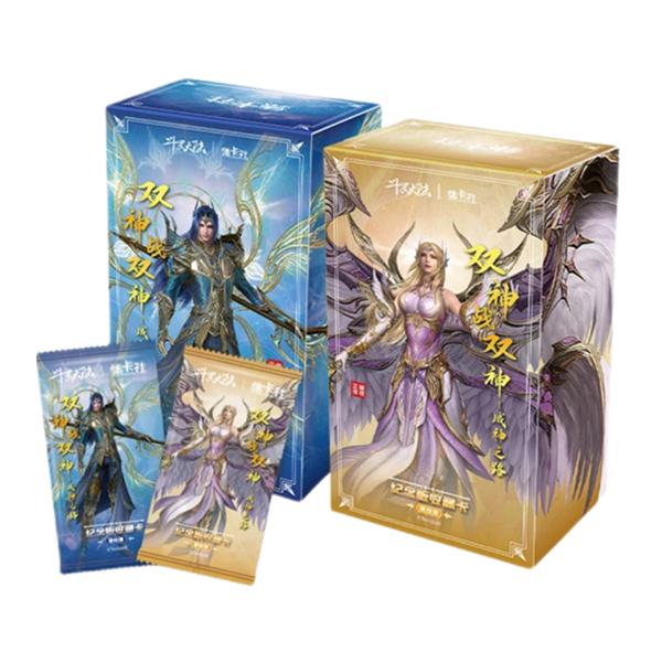 集卡社 -《斗罗大陆》第四弹 双神战双神 正版 纪念版 卡牌盲盒产品