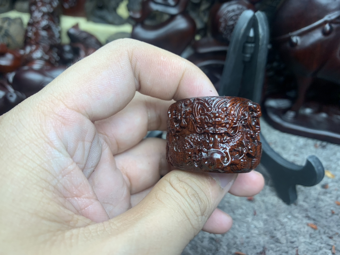 九龙扳指 小摆件