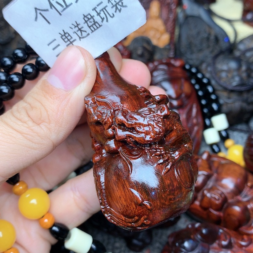 【闪购商品】木头龙葫芦