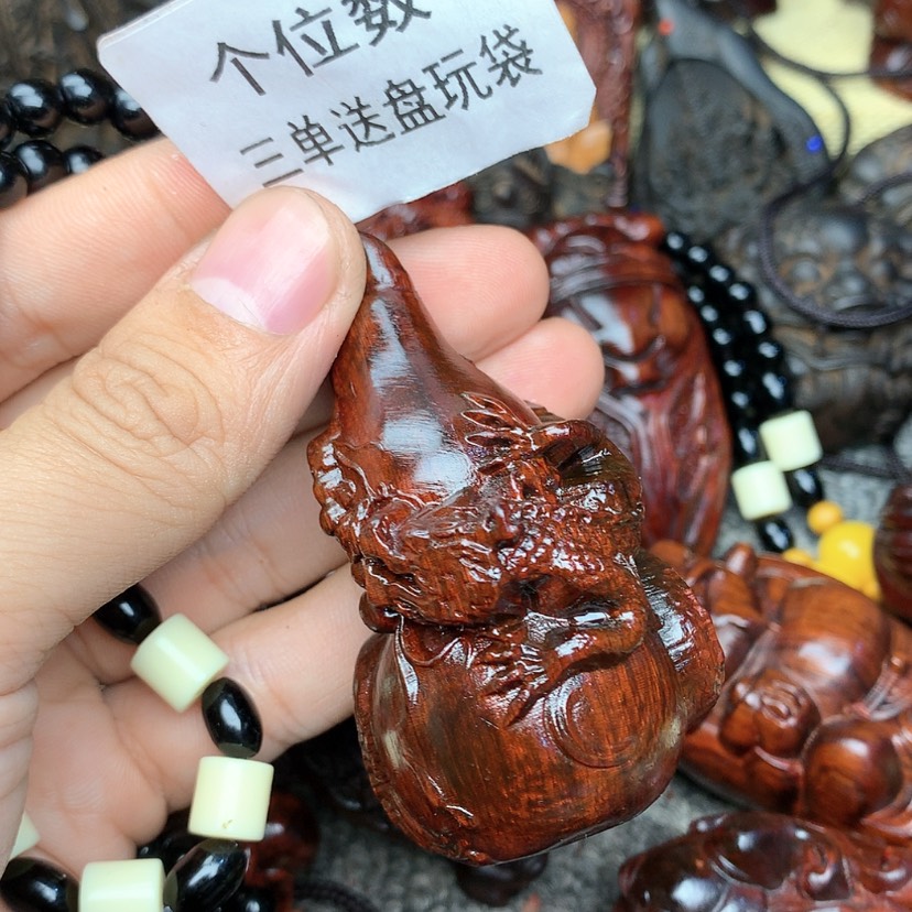 【闪购商品】木头龙葫芦