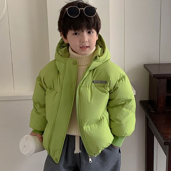 新品巴拉巴拉冬新装加厚棉服中小童冬季连帽棉衣外套男童棉服儿童