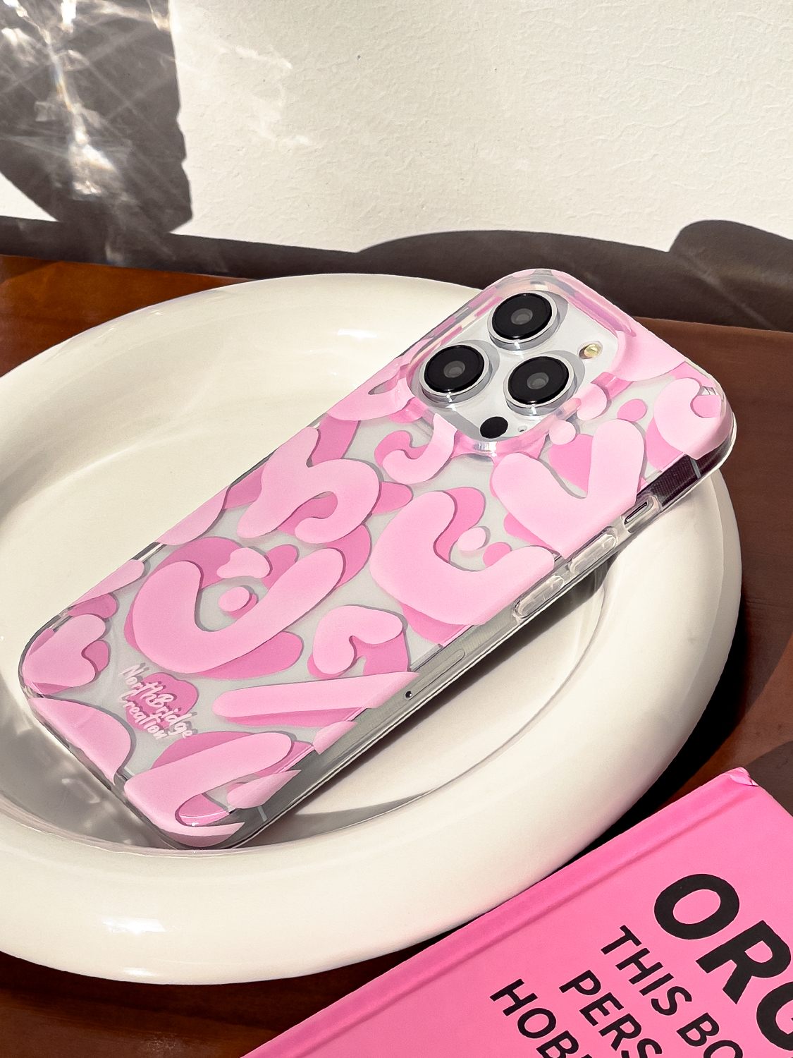 【壳壳专属】艺术涂鸦原创IMD适用苹果iphone15简约14ins13手机壳