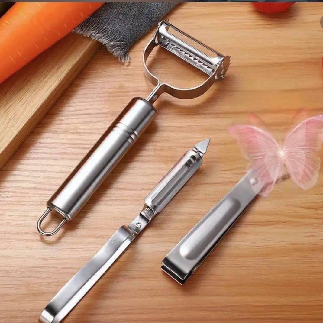 削皮器三件套削皮刀刮皮刀厨房多功能家用土豆苹果去皮刨皮刀瓜刨
