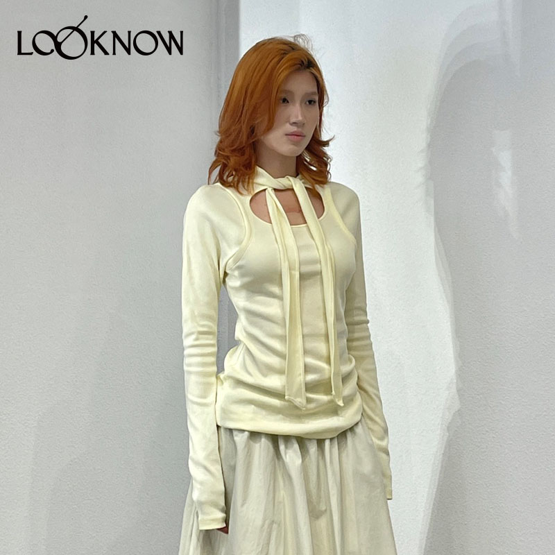 LOW CLASSIC设计师品牌LOOKNOW新款黄色T恤
