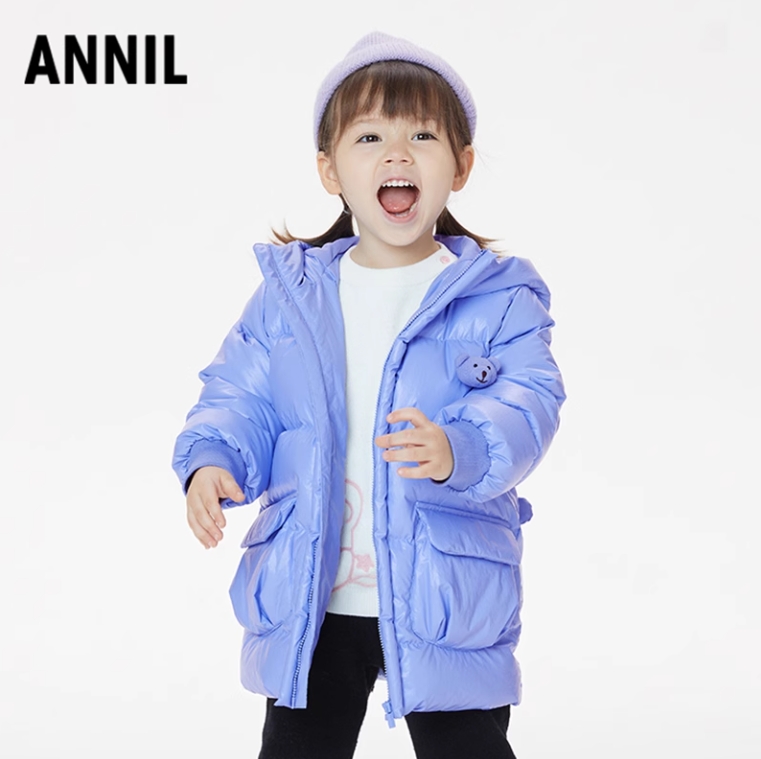 【捡漏】女小童   中长款羽绒服（免洗)时尚冬季保暖