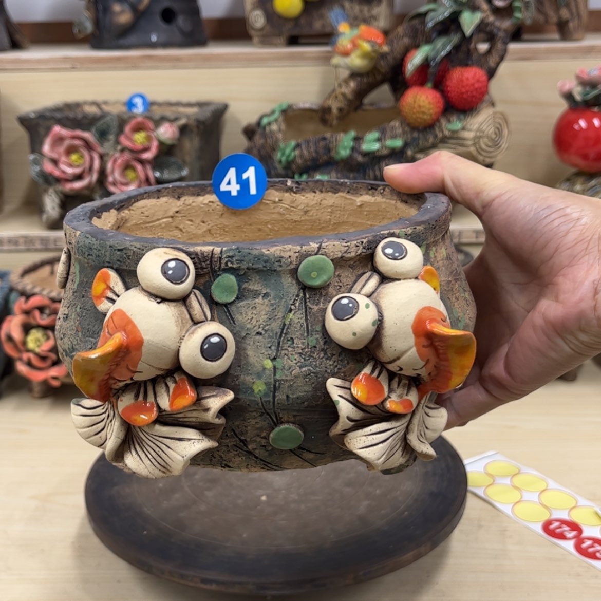【闪购商品】紫砂花盆41号12.13微瑕不退不换