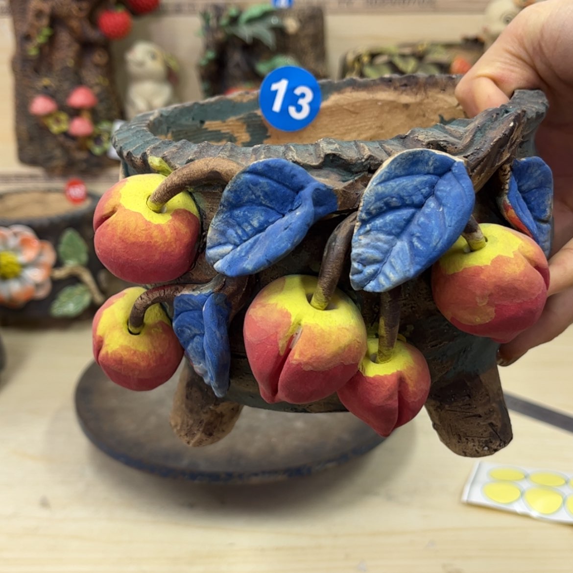 【闪购商品】紫砂花盆13号12.12