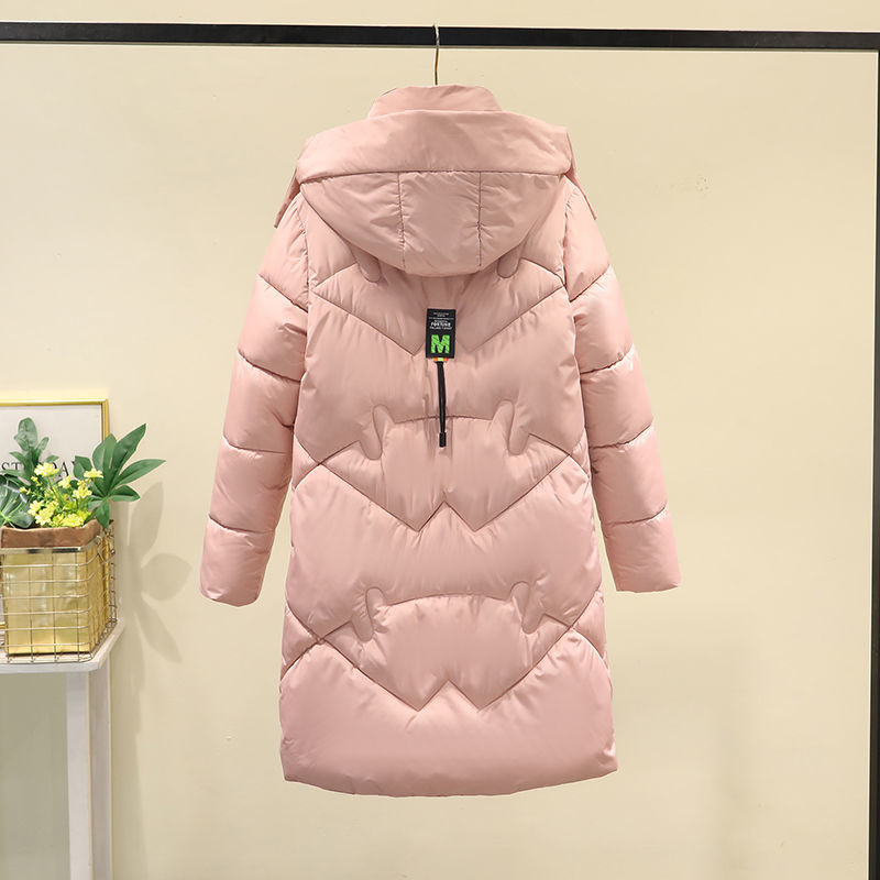波司澄羽绒棉衣羽绒棉服女中长款韩版宽松显瘦冬季外套新款加厚保