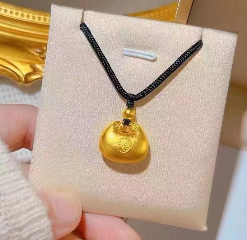 【一分福利】小胖福袋古法手工编绳合金吊坠