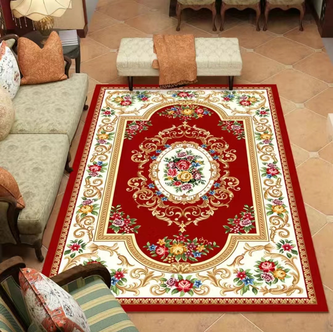 欧式客厅地毯床边毯家用茶几毯吸水防滑垫门垫可裁剪免洗加厚地垫