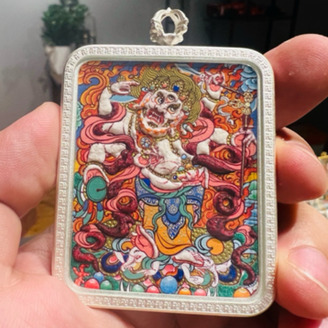 热贡唐卡手绘作品