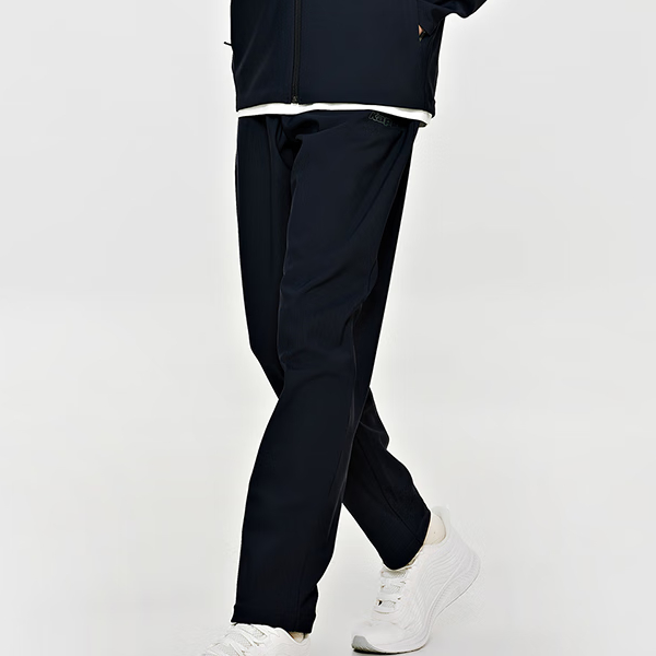 卡帕（Kappa）针织休闲裤2024新款男简约运动长裤小脚卫裤K0E12AK41