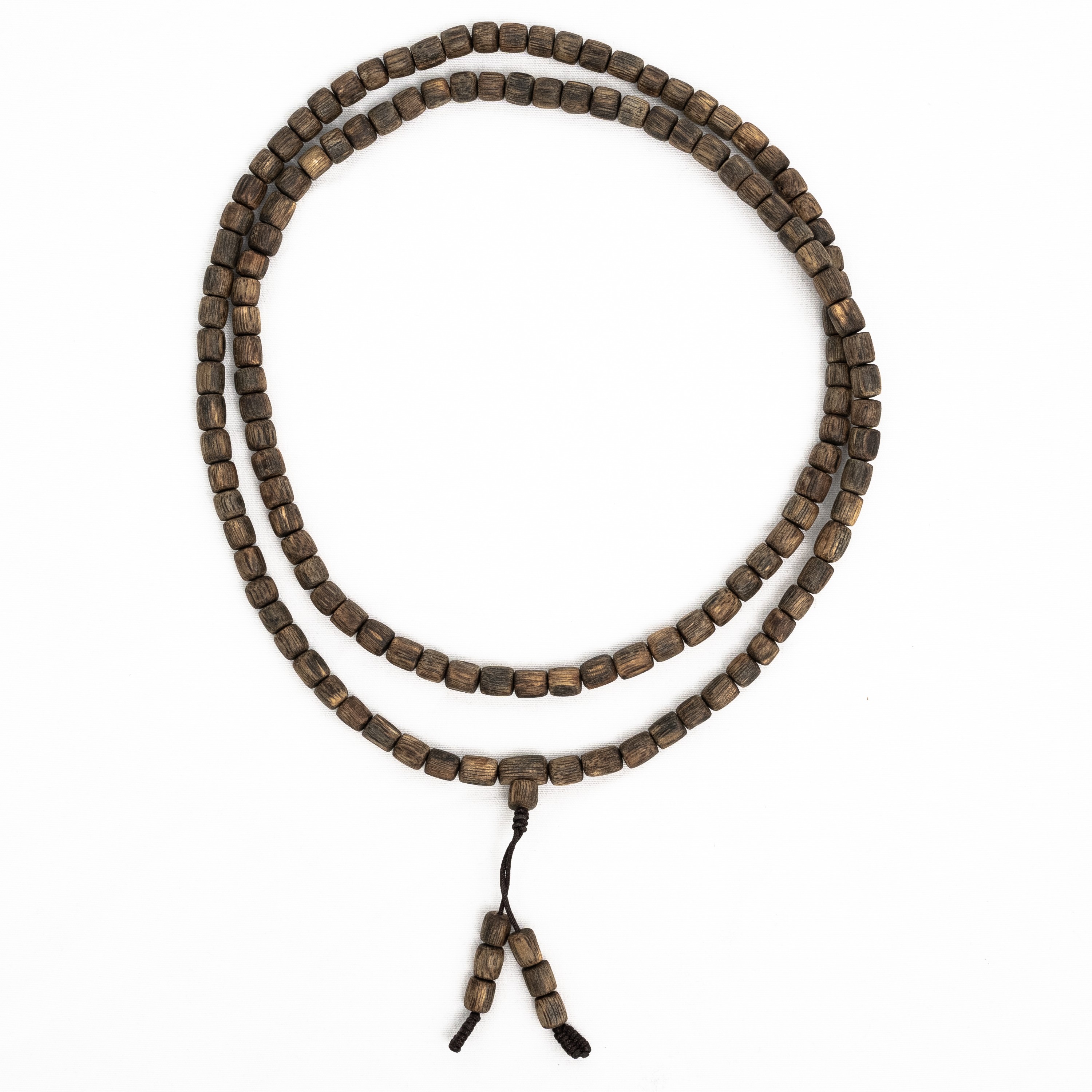 【一代苗】尖峰岭/随型桶珠长串/95分沉/高品质沉香手串/BCF