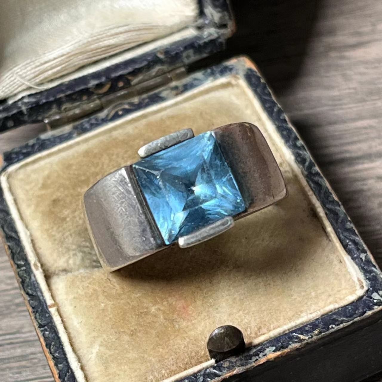 合金戒指 欧洲回流 / 老银托怕 戒指 DM