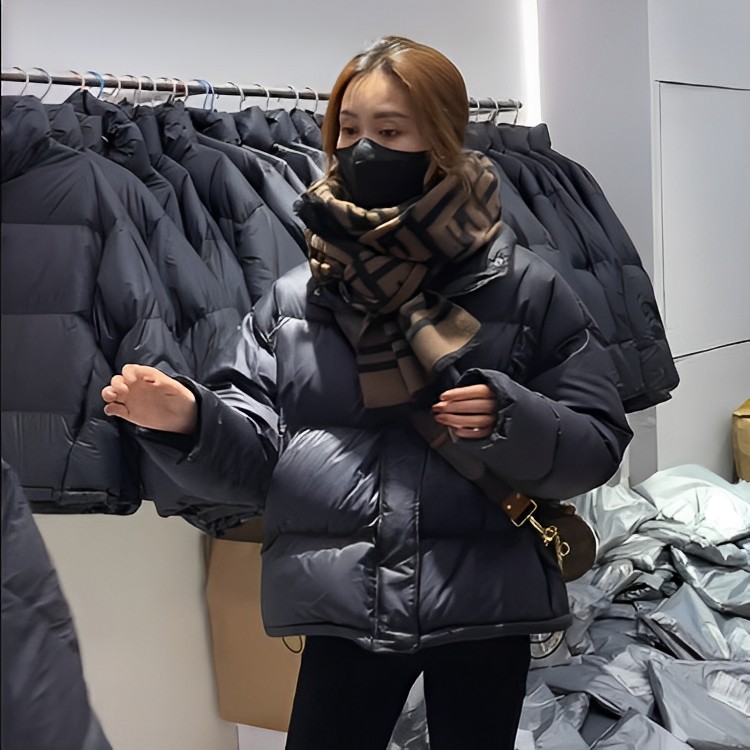 李宁贵人棉服女冬季短款韩版宽松休闲棉衣时尚百搭小个子加厚休闲