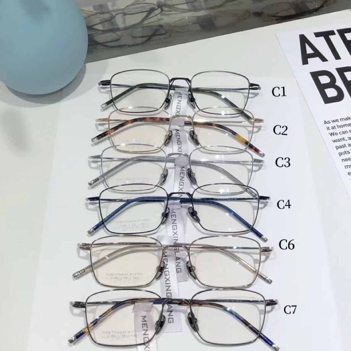 PORTABLE,/  羽毛钛镜架 轻如羽毛