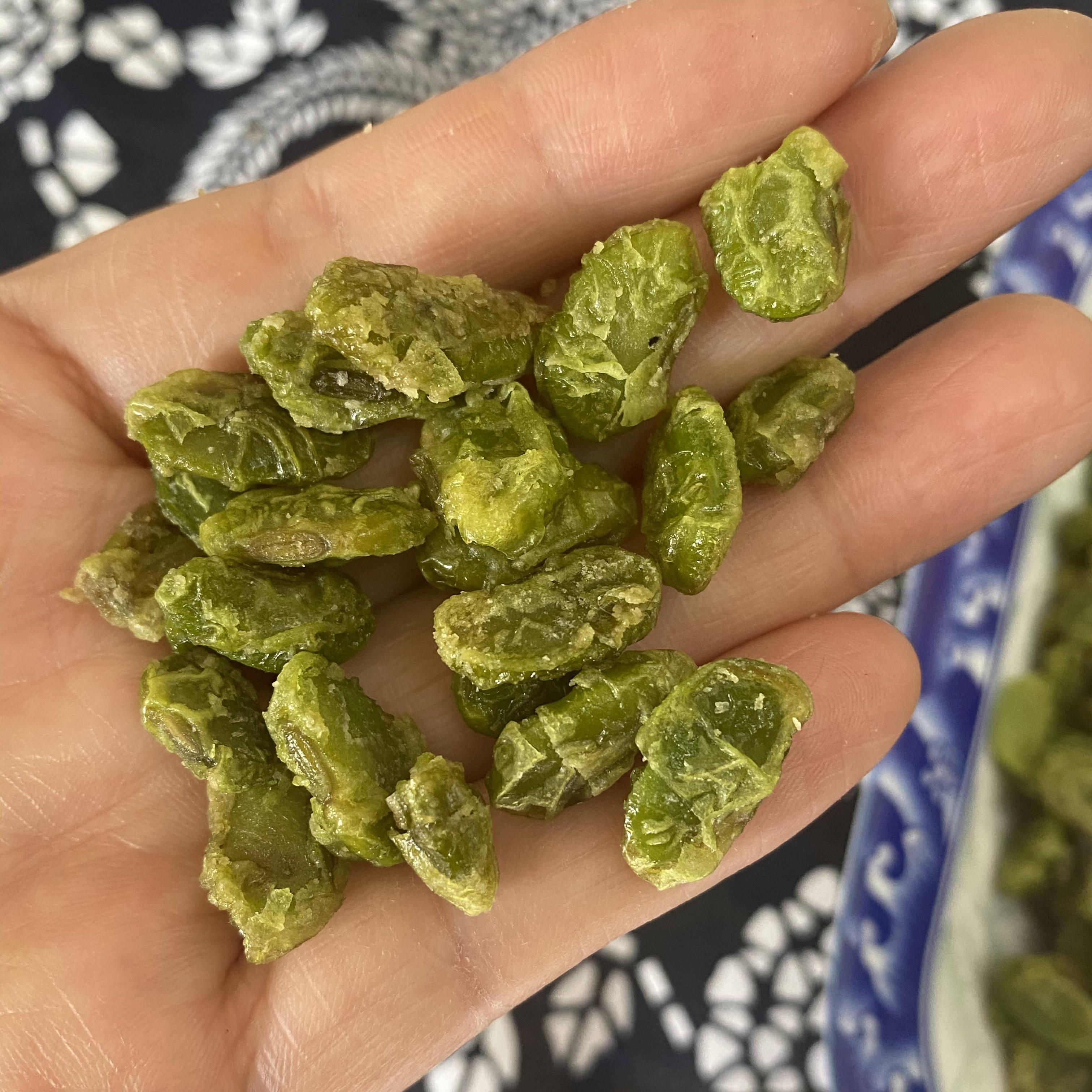 上海朱家角特产牛踏扁熏青豆熏毛豆扁豆咸口味笋0g