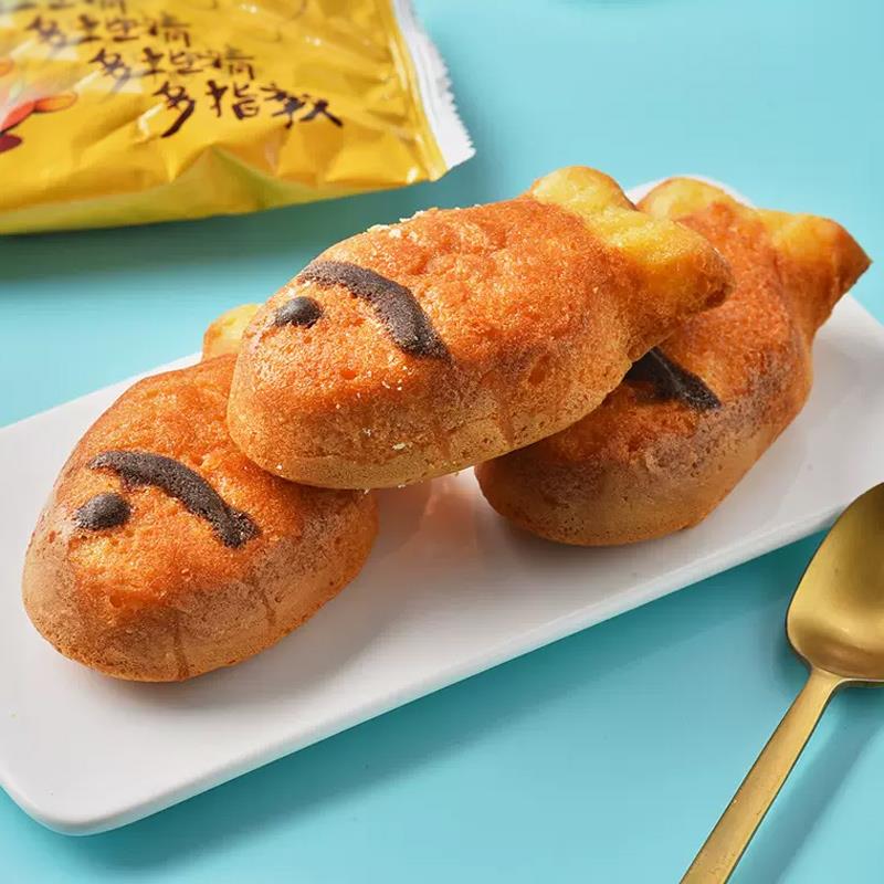 友小鱼糯糯熊猫派派儿童小吃零食糯米红豆夹心糕点蛋糕软面包笋0g