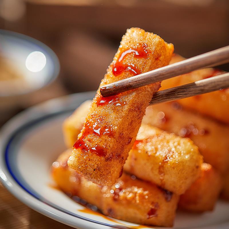 红糖糍粑手工纯糯米油炸年糕特色半成品美食小吃驴打滚麻糍果笋1g