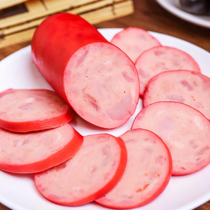 杜上海风味大红色肠炒菜配餐火腿肠香肠零食小吃即食卤味下饭笋0g