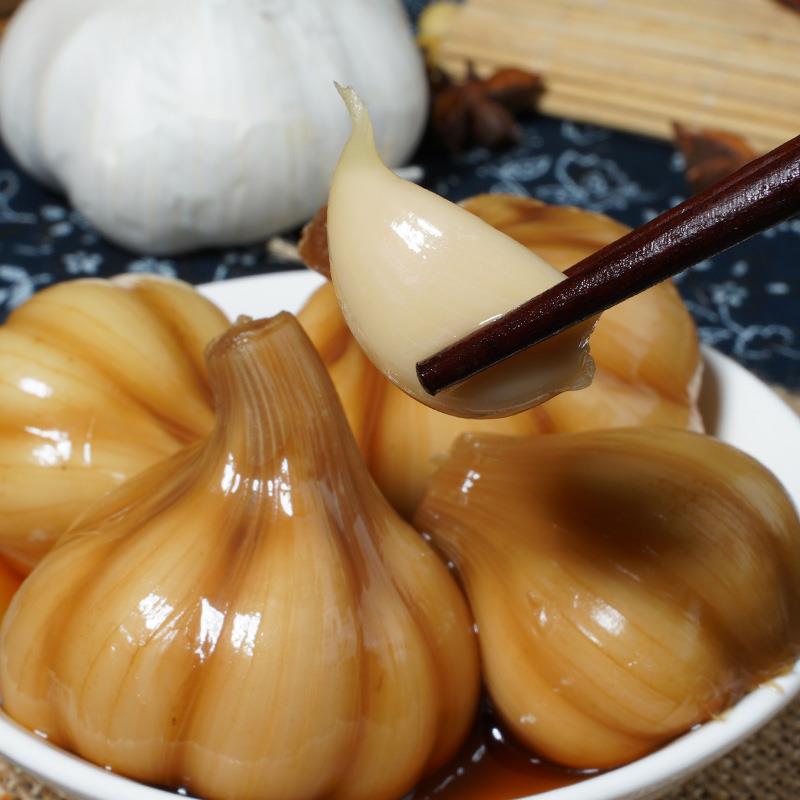 苏州平望酱菜糖醋大蒜头新鲜白糖醋泡甜蒜腌制腊八蒜正宗笋0g