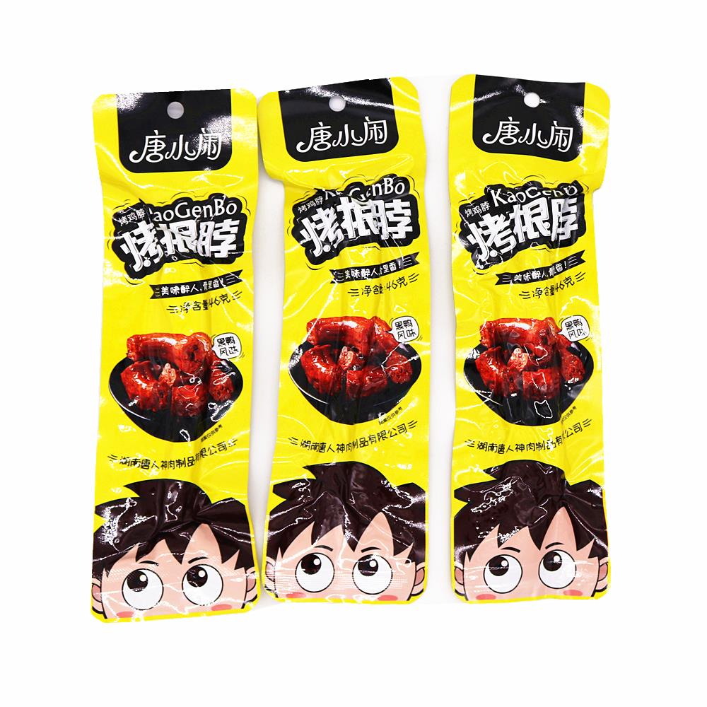 唐小闲烤根脖*根香辣味黑鸭味糖醋味网红办公室网咖小零食笋1g