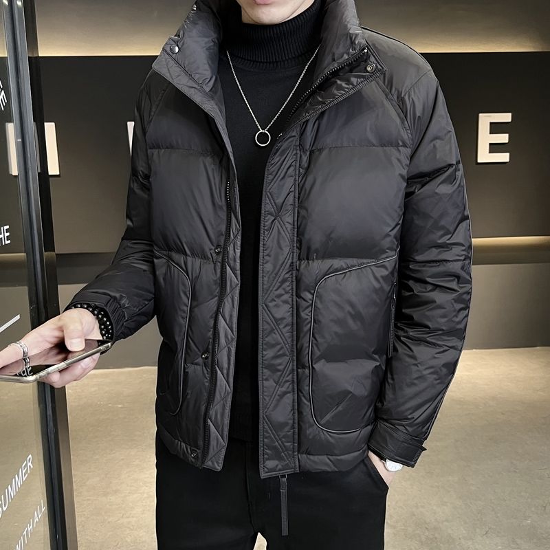 波司澄冬季羽绒服男2023年新款潮流帅气轻薄羽绒上衣加厚保暖冬装