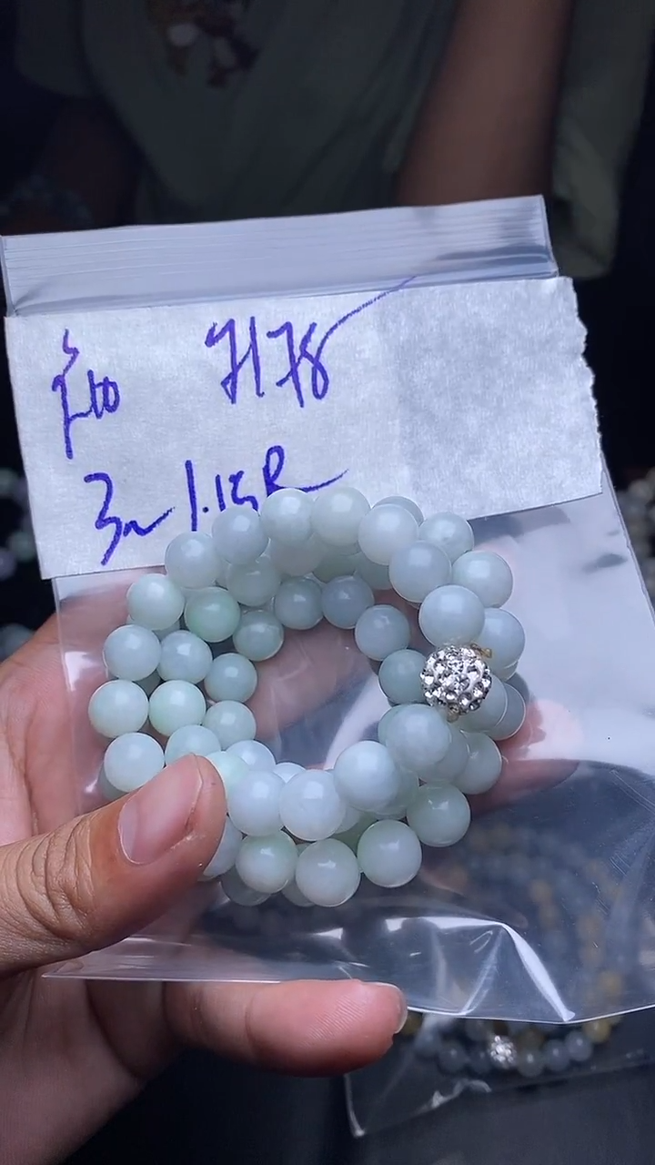 【闪购商品】定制翡翠未镶嵌珠串