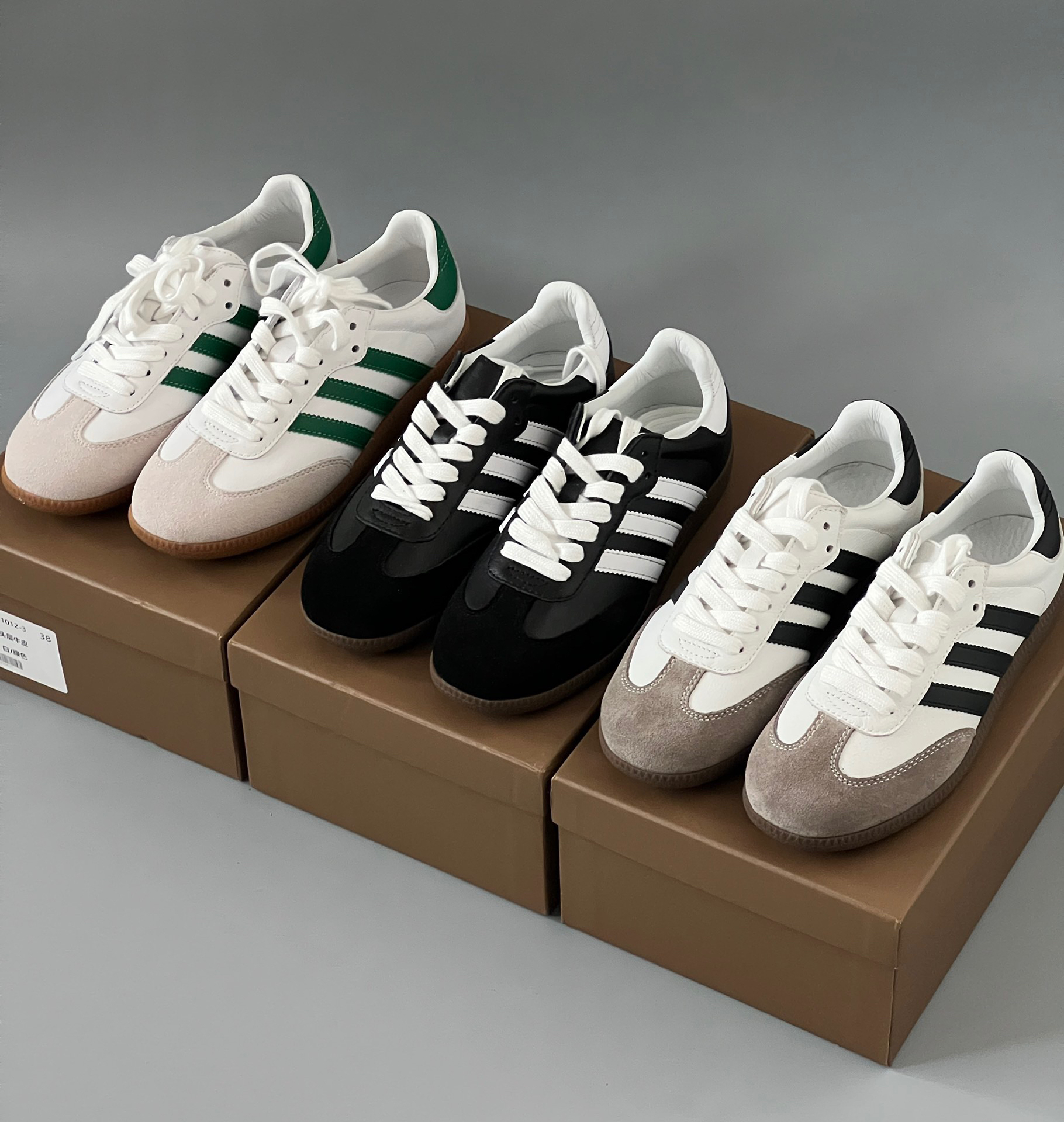 外贸女鞋休闲鞋阿甘鞋潮鞋头层牛皮运动鞋鞋子低帮单鞋复古透气