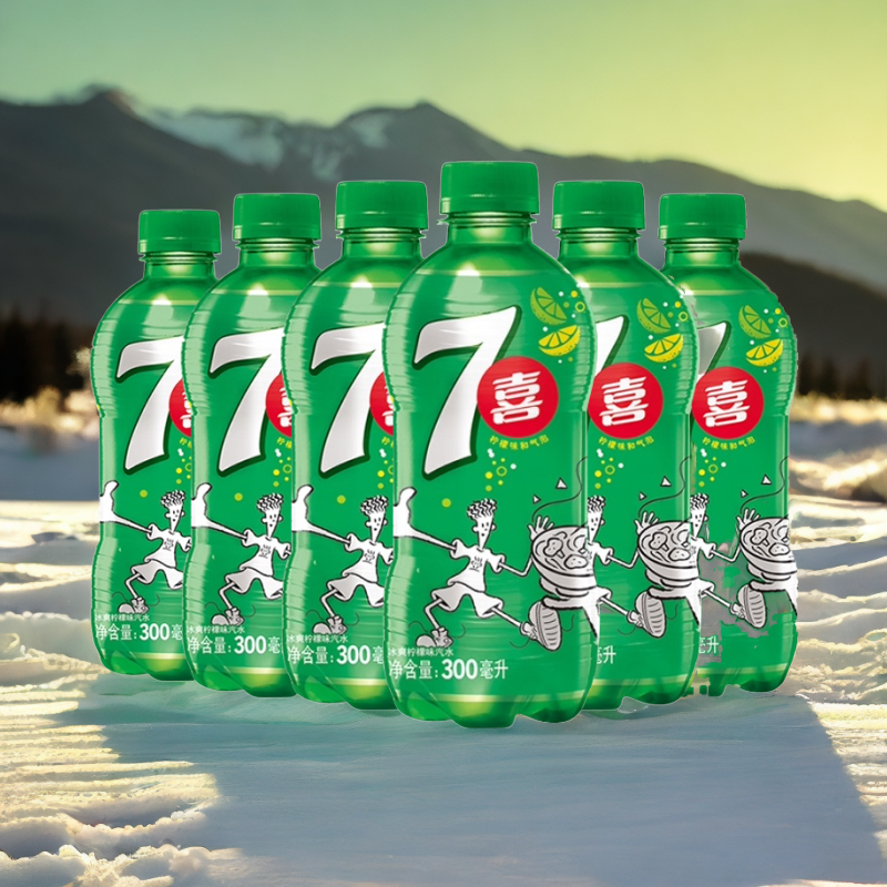 百事可乐含糖300ML*6瓶碳酸饮料可乐整箱