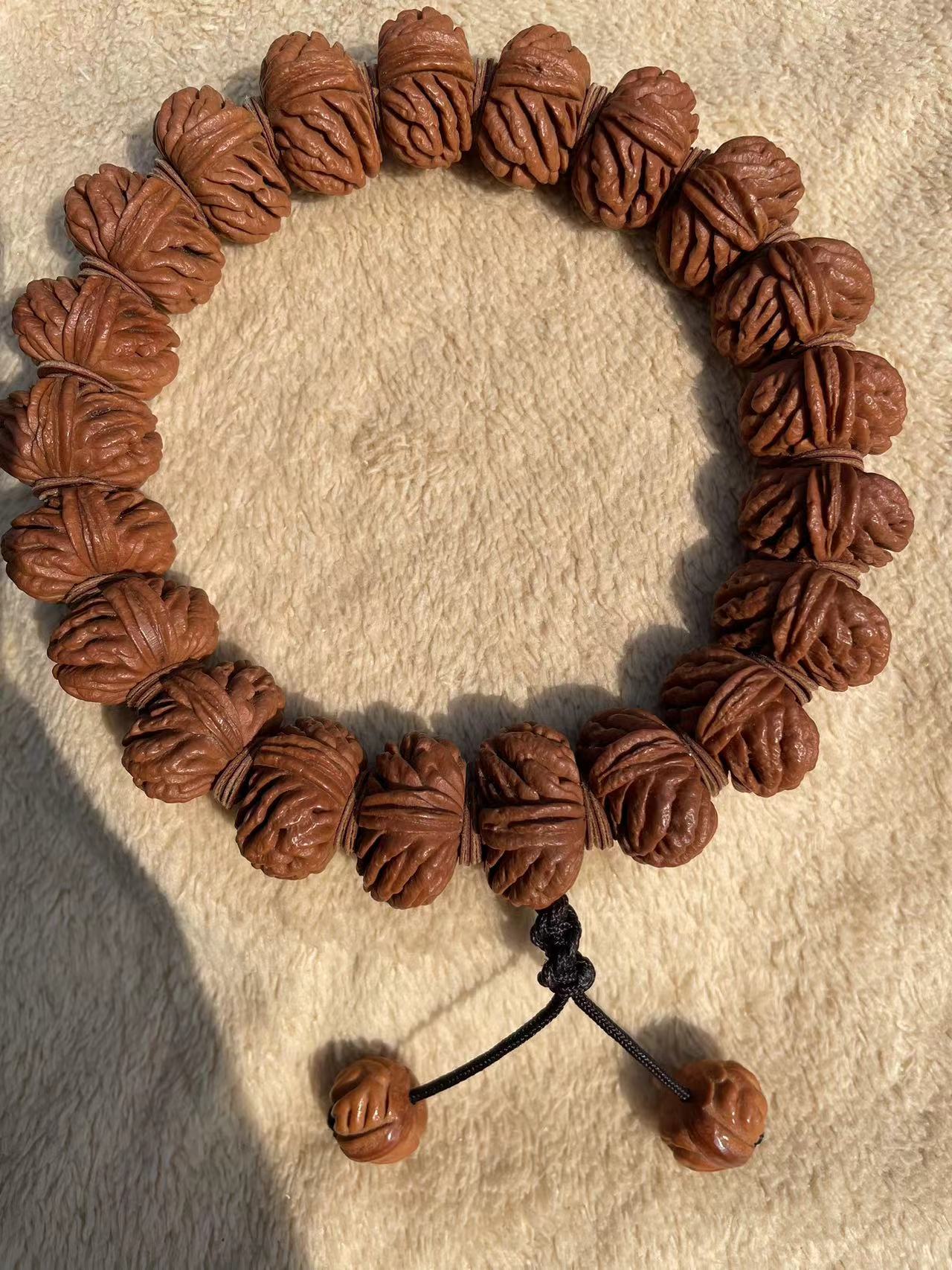 龙纹桃核满花满纹刺龙原皮22尺