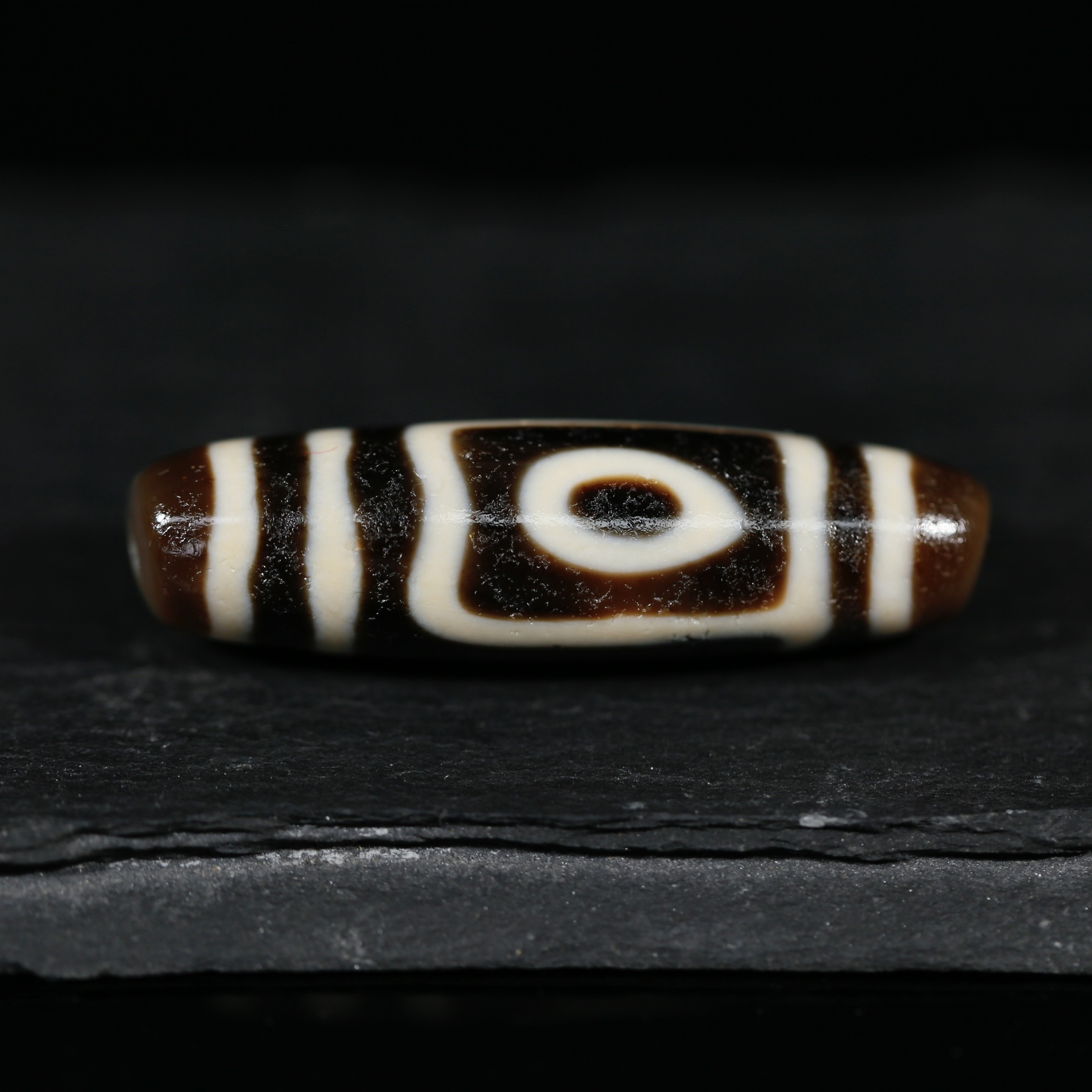 一代老台湾上肯老超顶地门二眼玛瑙锁骨民族风百搭轻奢男女佩戴