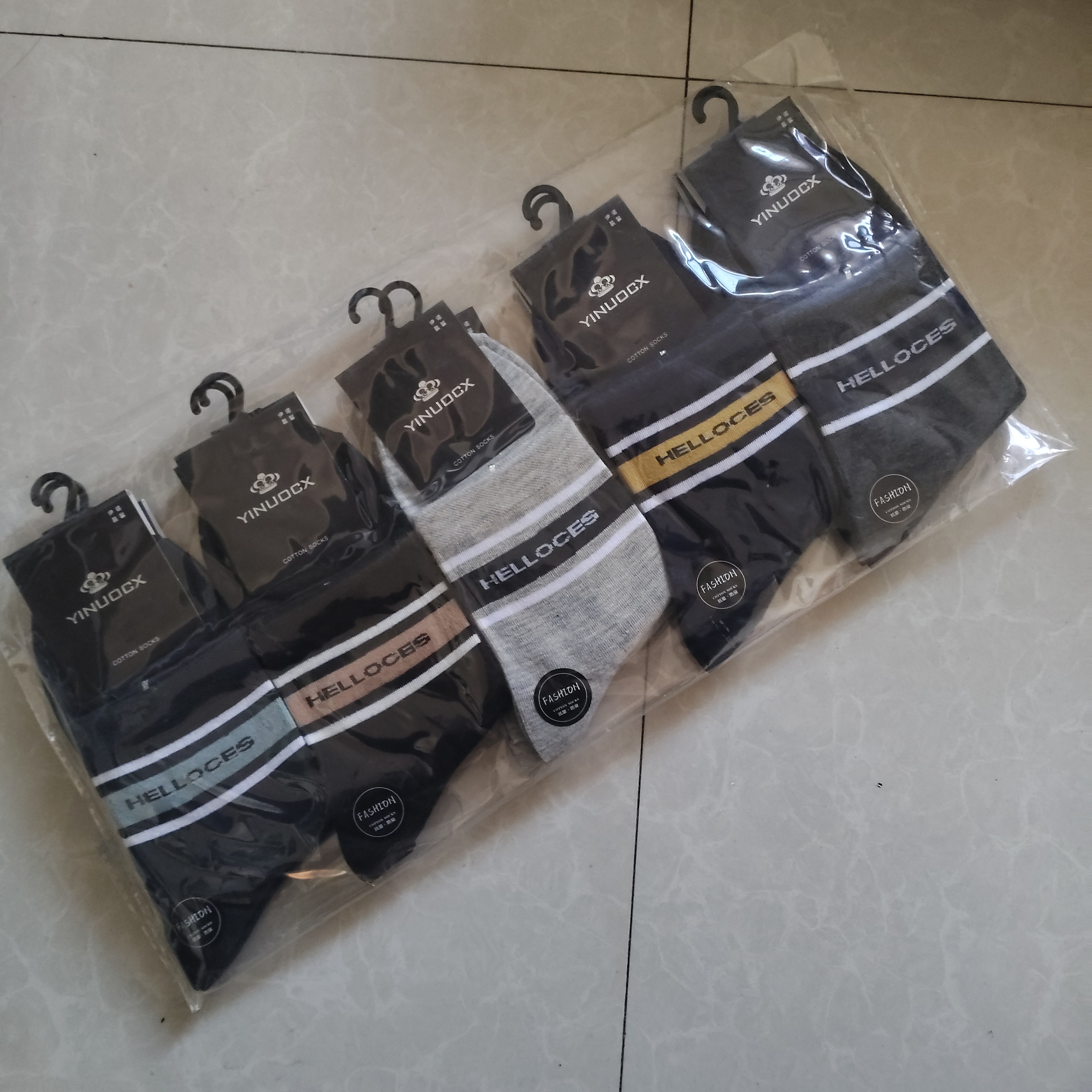 （10双装）特价款高性价比男女士各种袜子颜色花型随机长短款四季款