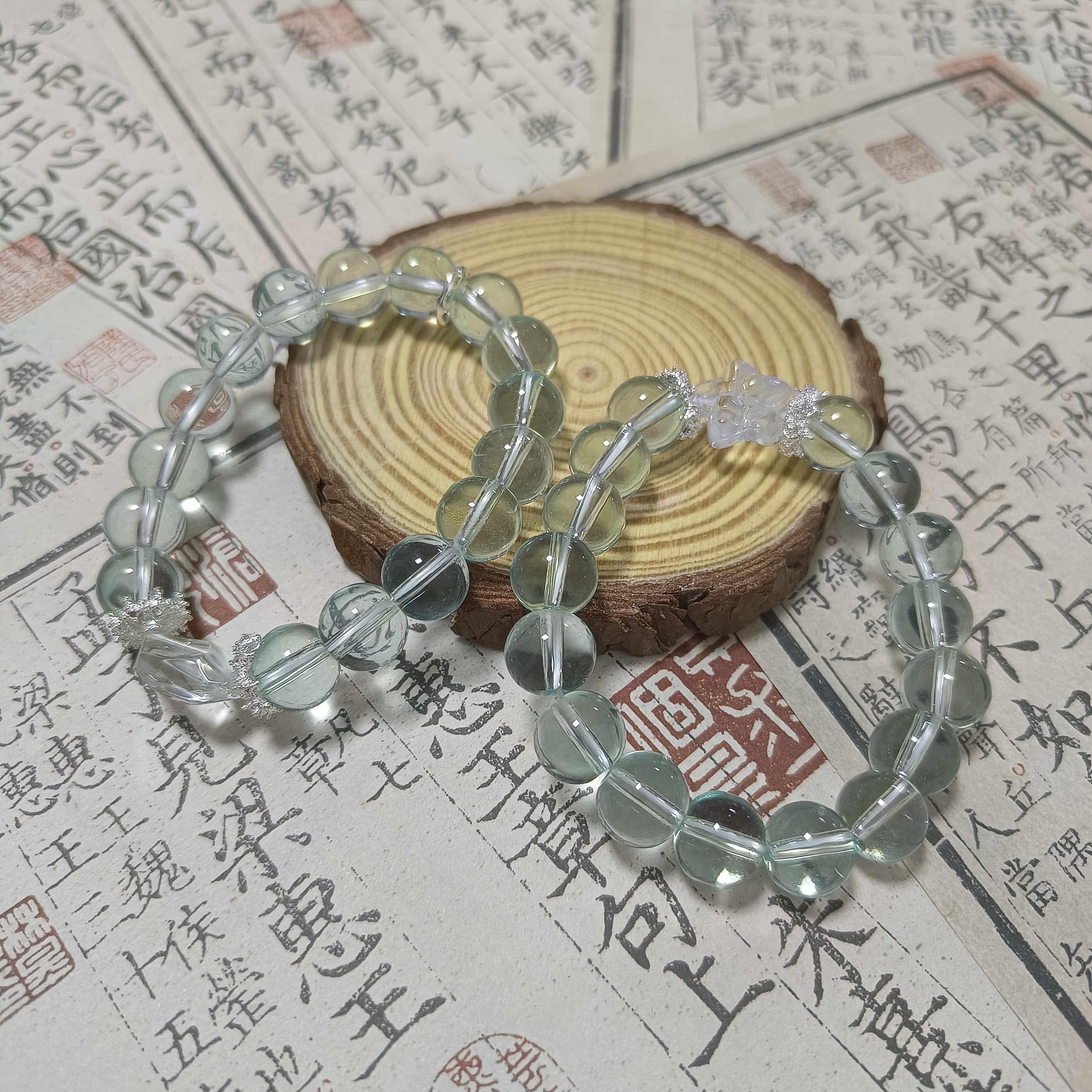 高保色合金琉璃手串时尚百搭饰品手串