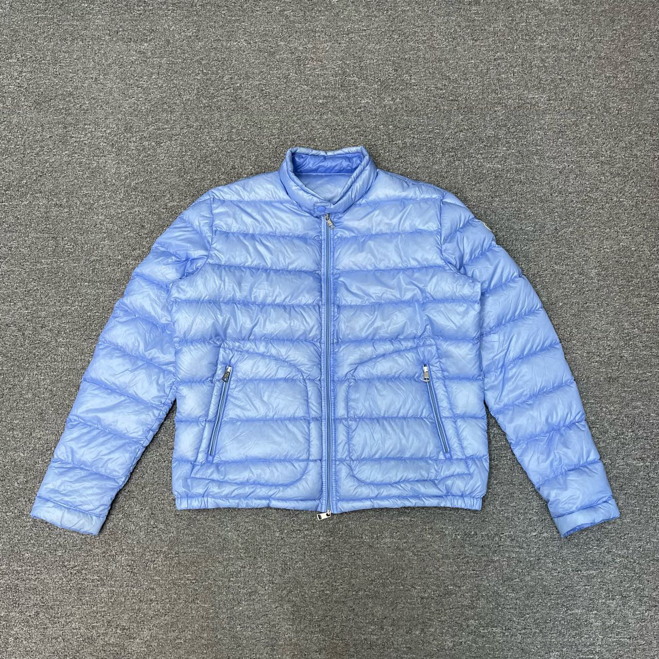 Moncler蒙口baby蓝 羽绒服夹克 5码成色99新 3880