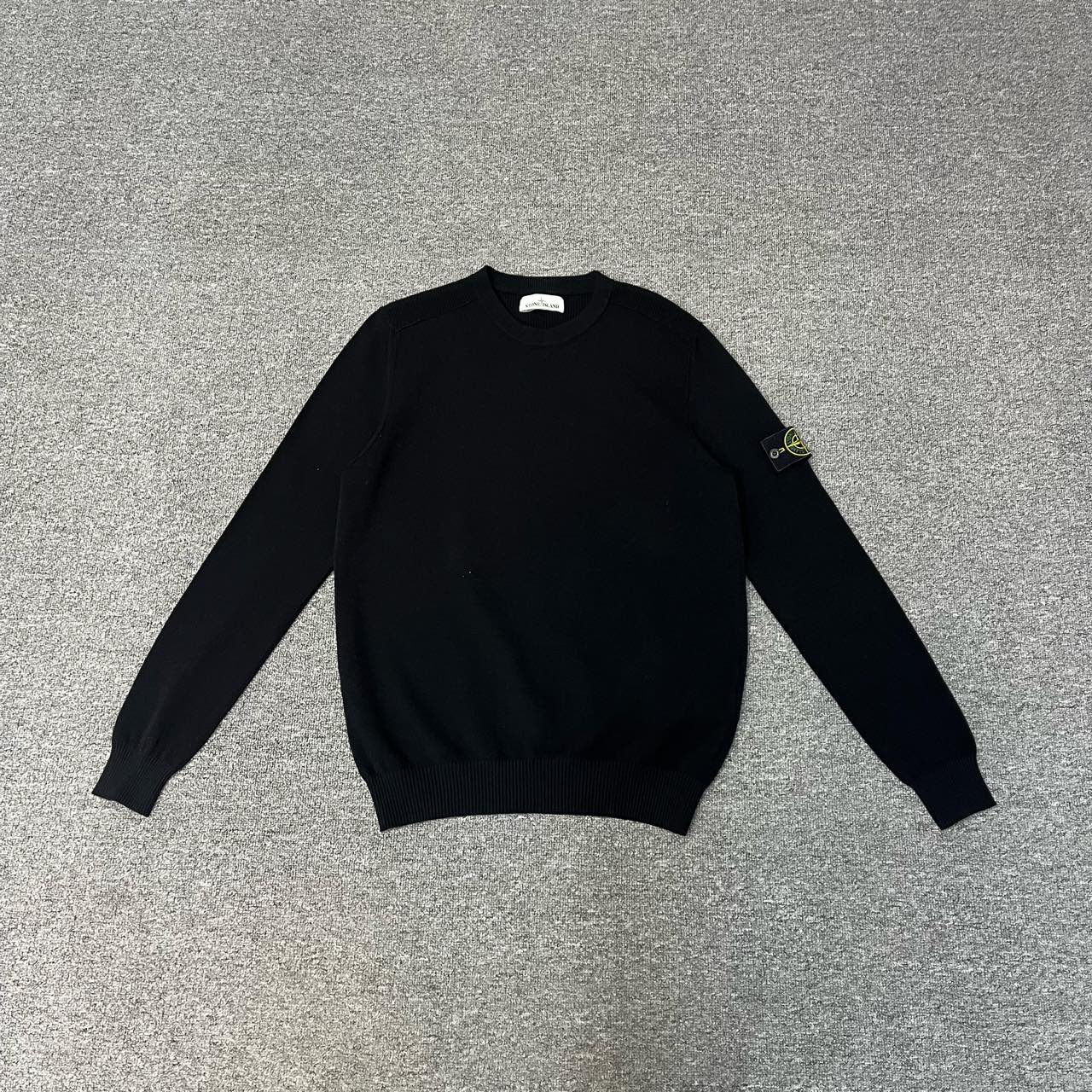 Stone Island 石头岛黑色羊绒针织衫L码99新