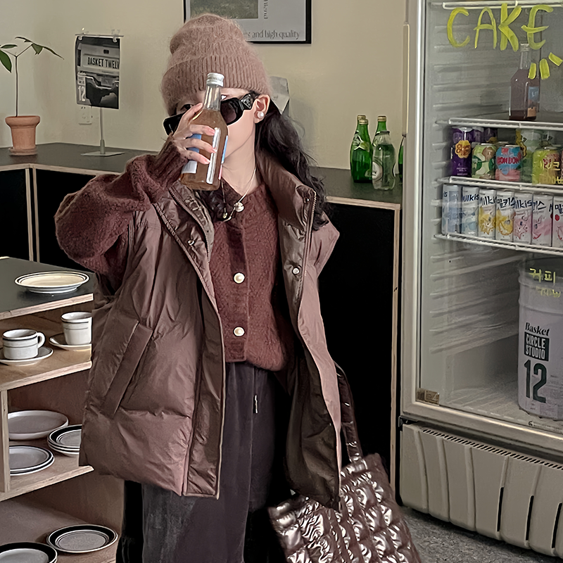 韩国童装羽绒服儿童羽绒马甲男童女童宝宝秋冬背心外穿坎肩秋装潮