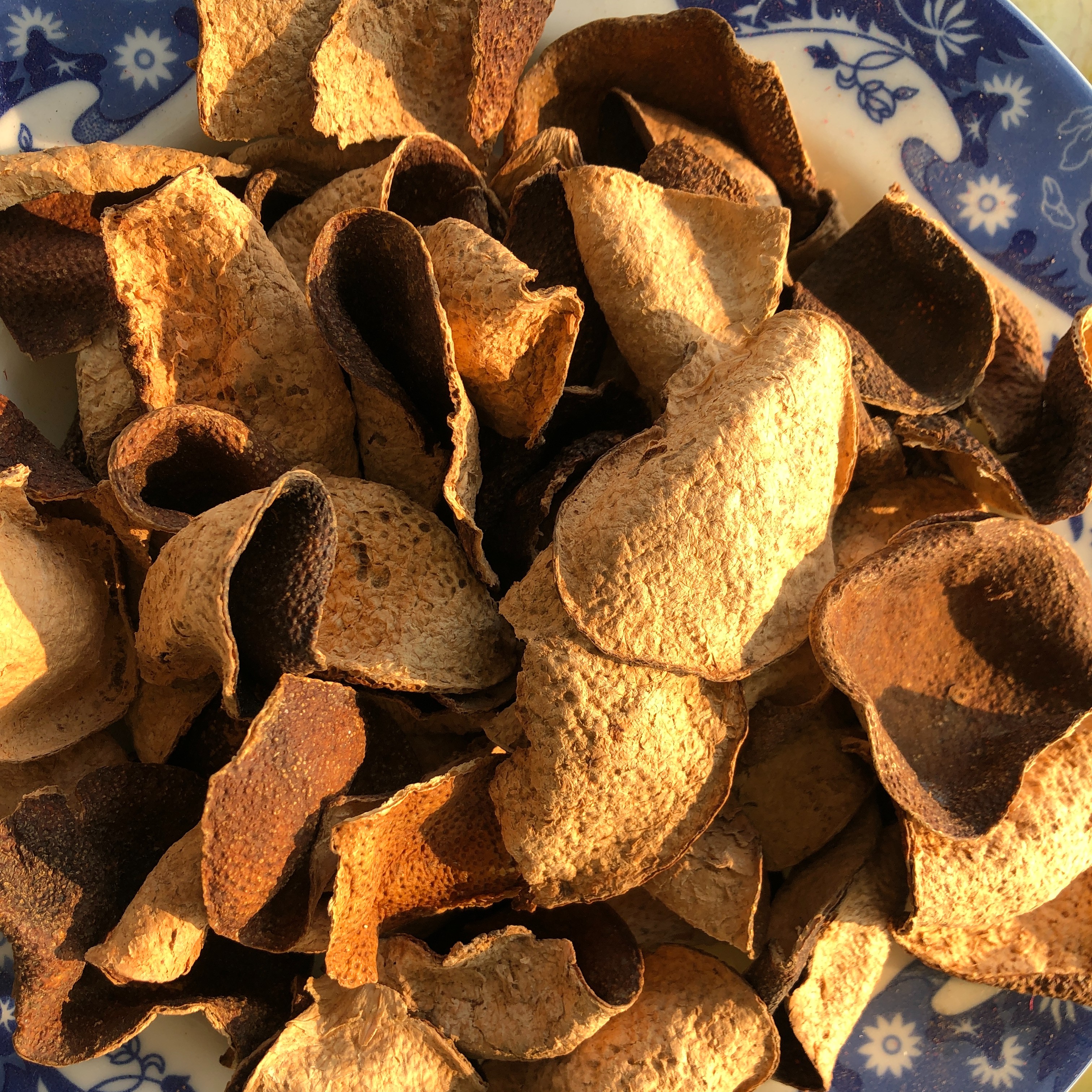 2013年正宗梅江圈枝古法自然生晒陈皮断皮红皮/青皮清香250g/散装