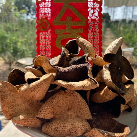 2016年正宗梅江圈枝自然生晒靑藏陈皮250g/500g古法散装特产香味