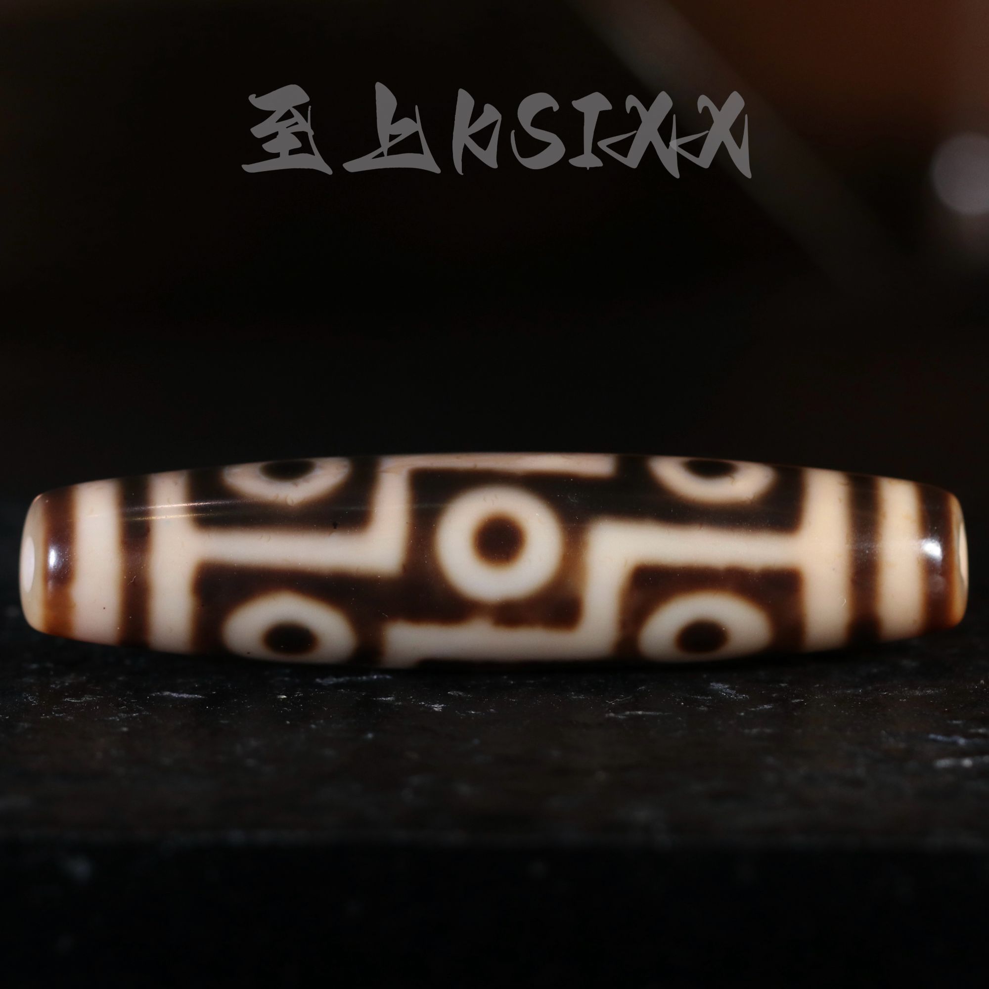 至上臻选 台湾良品 折线九眼 69.8x16mm 锁骨链 玛瑙