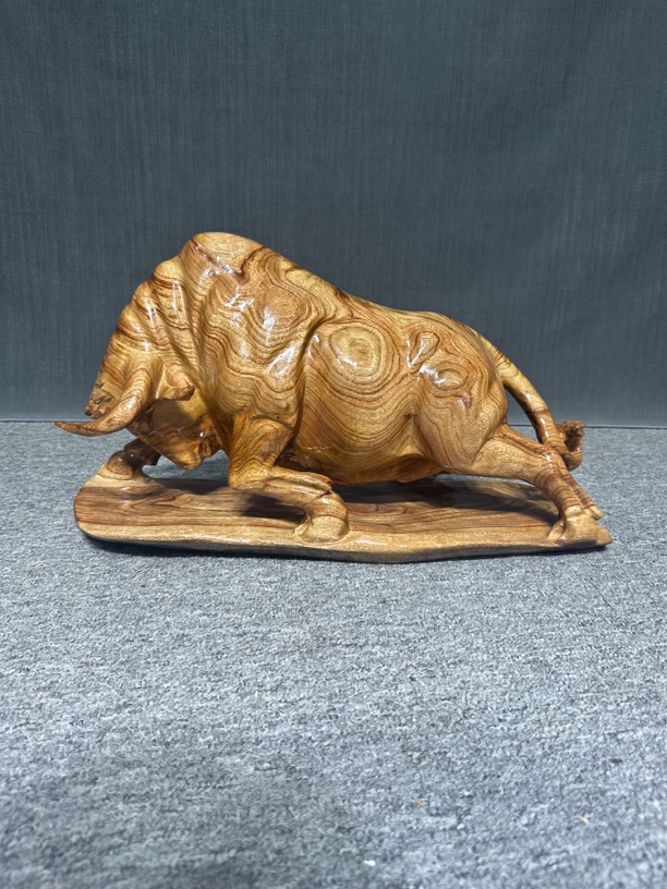 #斗牛#香樟木#根雕#木雕#工艺品#十二生肖