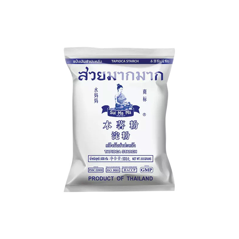 泰国水妈妈木薯粉食用商用烘焙黑珍珠汤圆芋圆珍珠食品级正宗笋1g