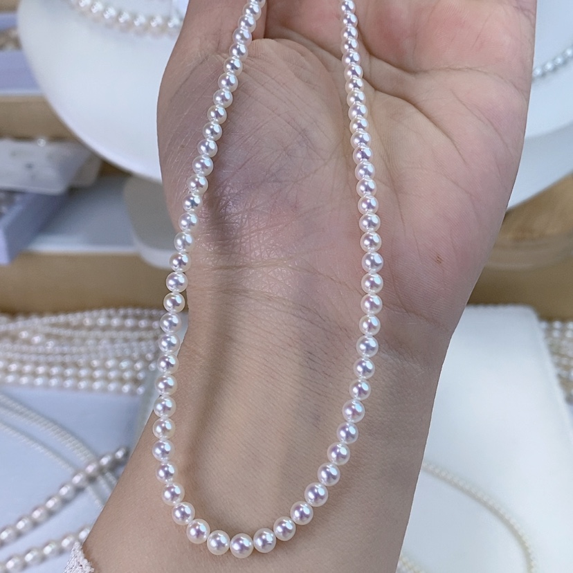 【闪购商品】淡水珍珠颈饰未镶嵌小**人