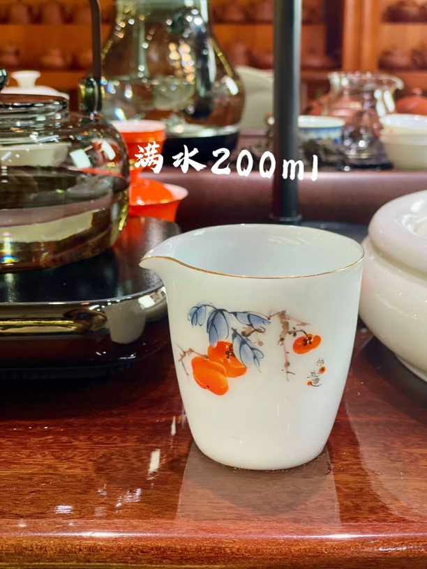 【冰种公道杯过滤网】简约陶瓷公道杯茶海家用功夫茶具分茶器