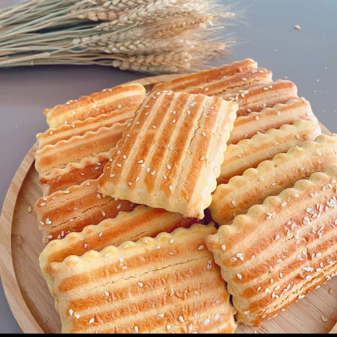 手工制作的老式大饼干