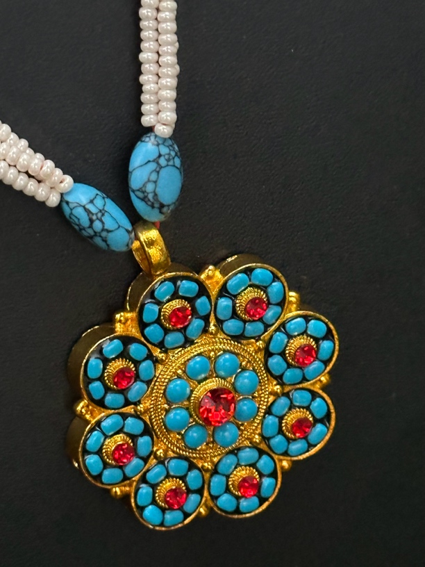 藏族传统服装配饰口乌