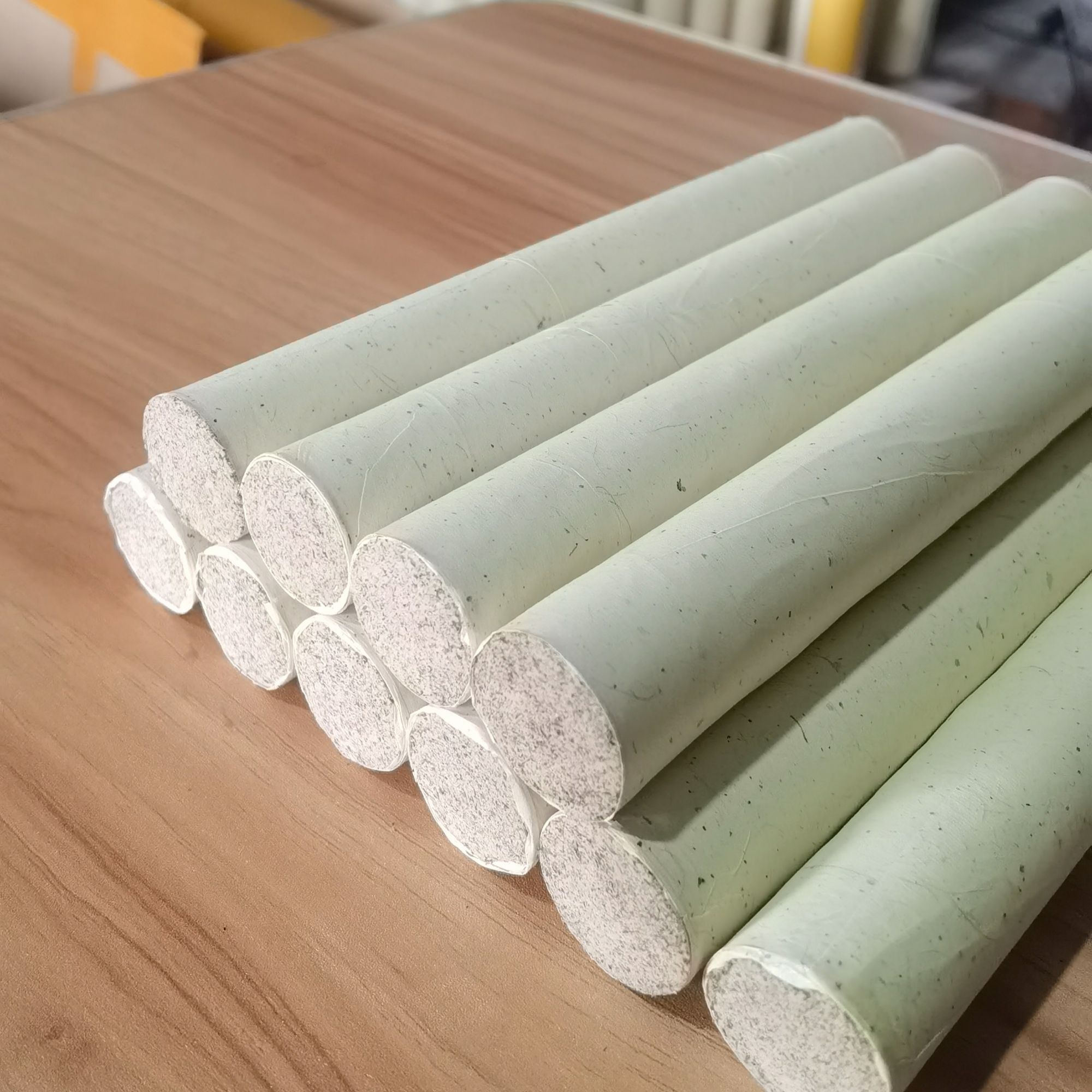 湖北端午陈3年家用艾条2.5cm直径正宗纯手工艾绒艾叶艾柱祛湿艾灸